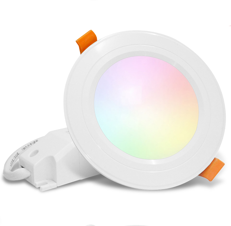 TD01 RGB + цветовая температура 2700-6500 K 6 W 2,4G Беспроводная светодиодные светильники
