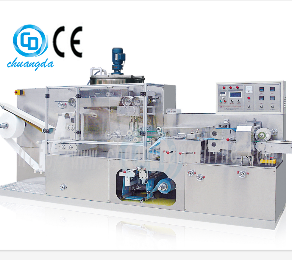 CD-160 полностью автоматическая машина для влажных салфеток