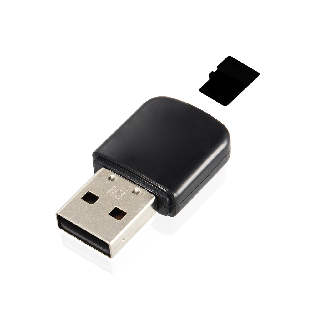 Высокая скорость мини микро T-Flash TF/SD кард-ридер USB 2,0 с крышкой адаптер устройство чтения карт памяти