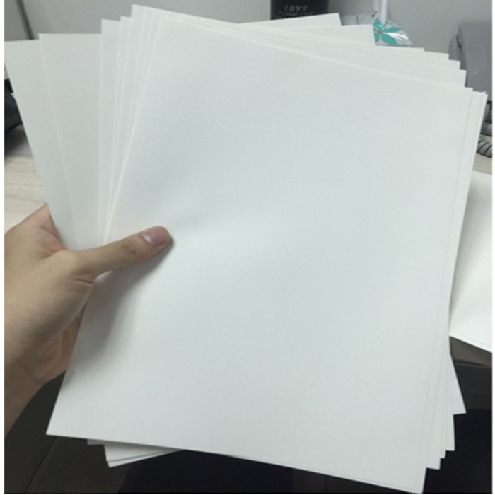 Offset printing teslin paper