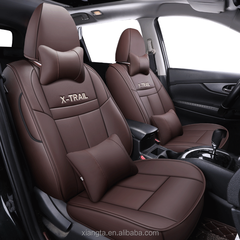 Кожаный чехол на автомобильные сиденья 5d для Nissan X-Trail