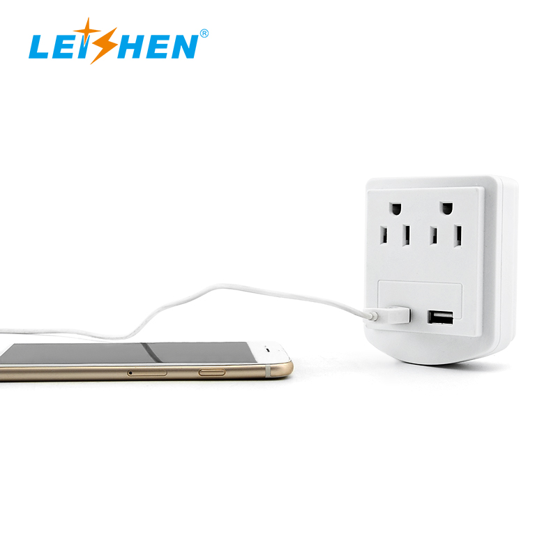 125V 15A быстрое двойное зарядное устройство Usb стенная розетка Usb 6 контактный разъем