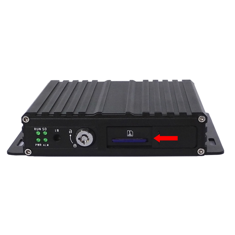 Оптовая продажа 4CH H.264 720 P AHD двойной слот для карт SD G-датчик GPS 3 г мобильный видеорегистратор DVR