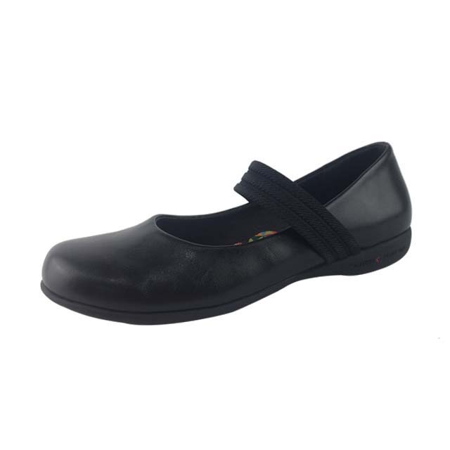 Удобная черная новейшая модель обуви Greatshoe для девочек, детская кожаная школьная обувь