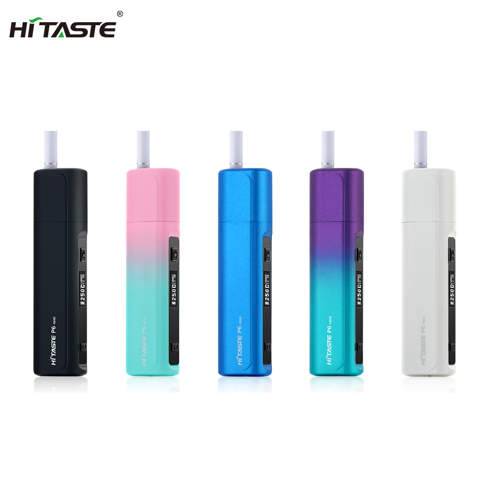 Новинка 2019 года, нагревательный продукт для табака HiTaste P6 mini с OLED-дисплеем