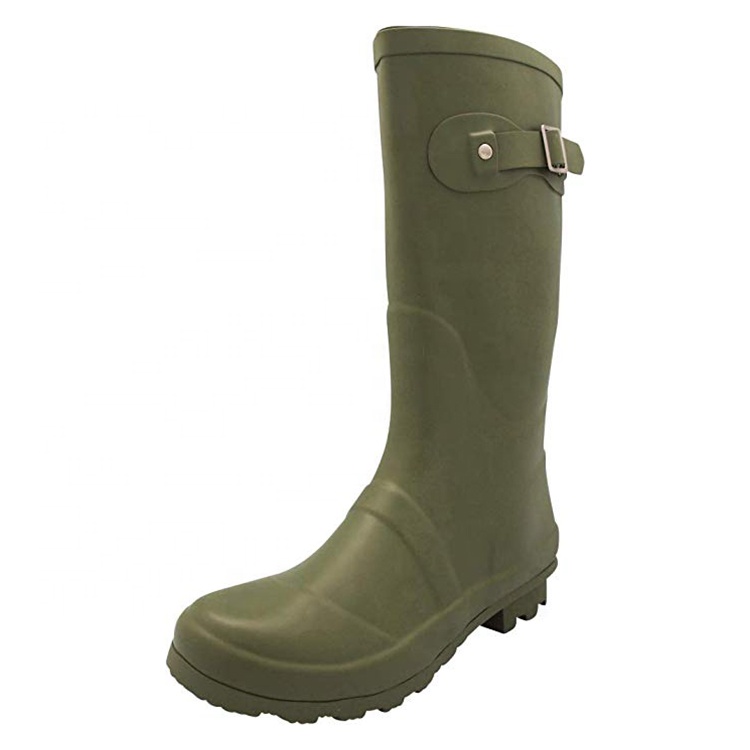 Пользовательские Водонепроницаемый удобные gumboots мягкие резиновые сапоги Открытый сад Нескользящие детская безопасность wellies длинные галоши