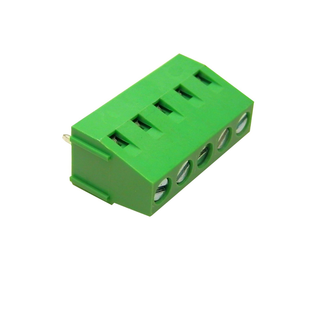 PITCH5.0mm 6PIN 90 градусов PCB Универсальный винт клеммные блоки