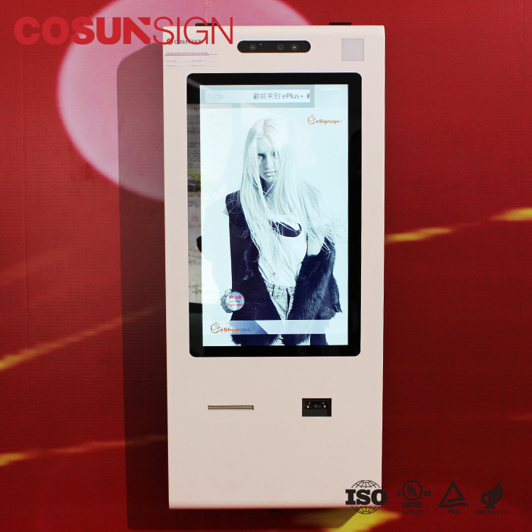Cosun посетитель управление зарядная станция Photo Booth принтер оплаты сенсорный экран киоск