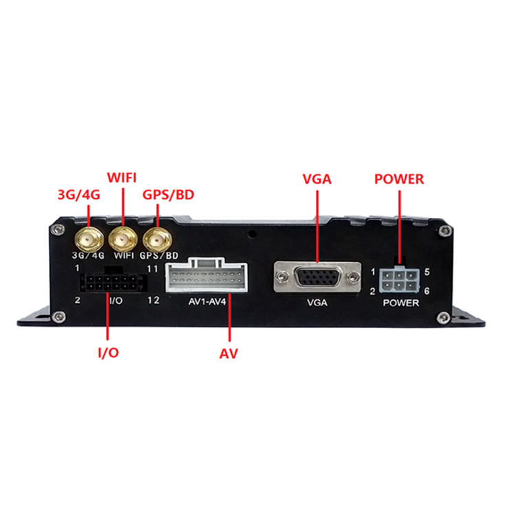 AHD 720 P 1080 P MDVR SD карты мобильный видеорегистратор MDVR 3 г 4G Wi-Fi опционально для наблюдения транспортного средства