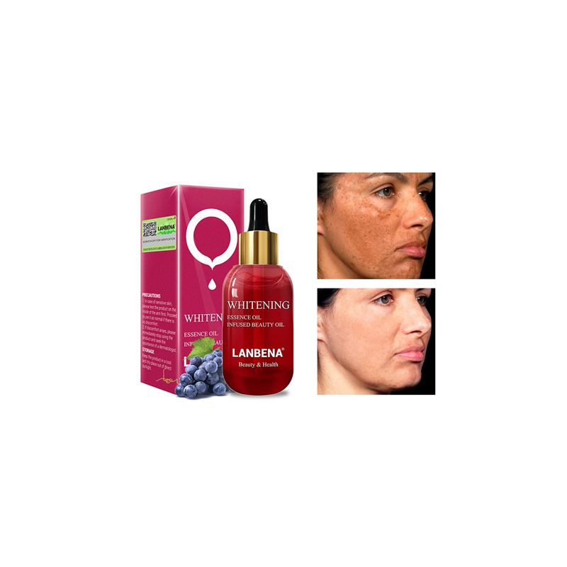 Масло семян винифера LANBENA vitis для отбеливания лица essence
