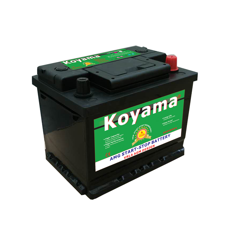 Усовершенствованная затопленная батарея 6-QTPE-50 (12V50Ah) AGM START STOP car Battery