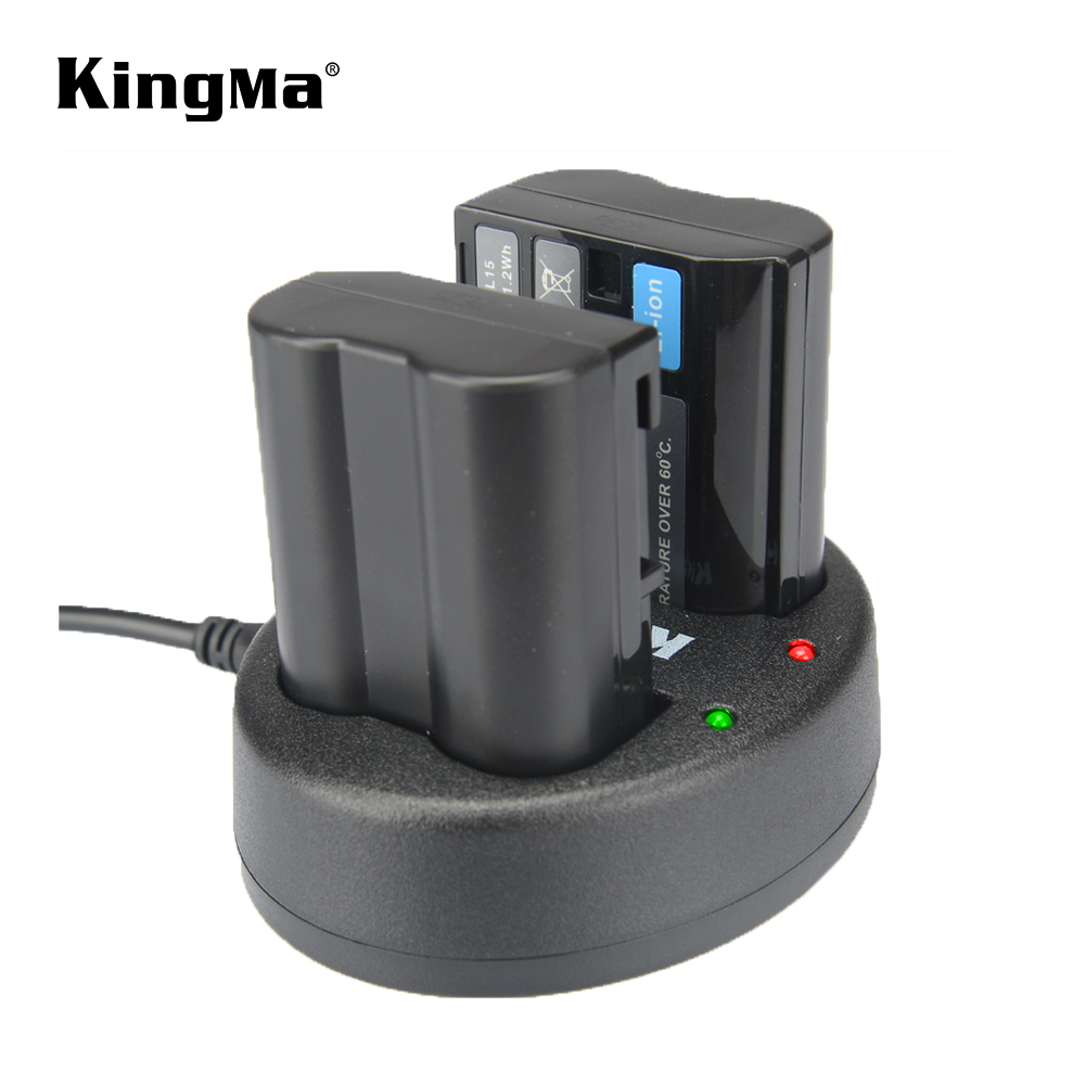 KingMa Dual Micro USB устройство для Nikon EN-EL15 аккумулятор и D750 D7200 D7100 D7000 D600 D610 D800
