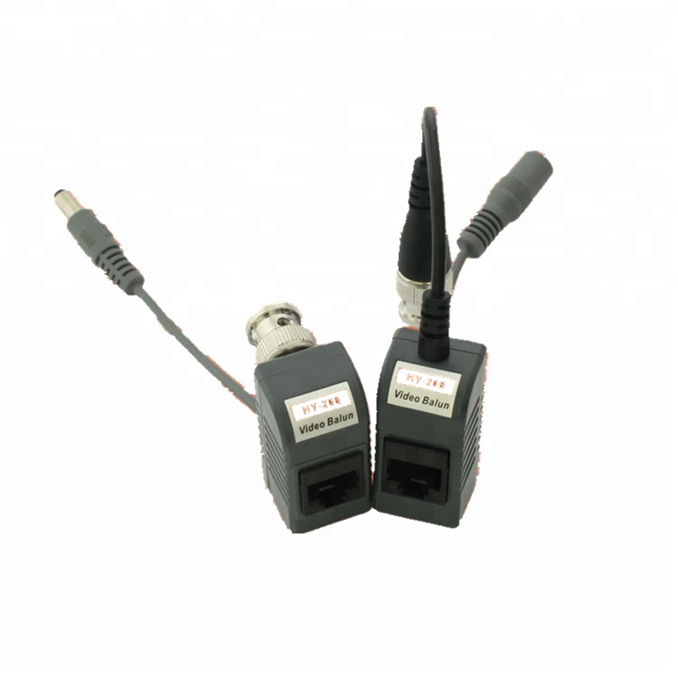 Оригинальный дизайн bnc для rj45 balun конвертер камеры системы видеонаблюдения одного канала видео балун HY-206