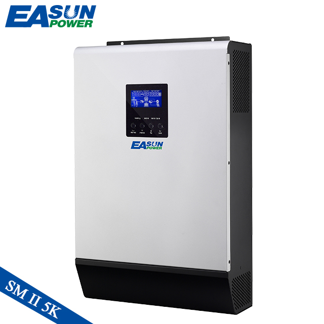 EASUN мощность 5000 Вт 230 В постоянного тока PV вход 80 А MPPT 48 В в 80 а зарядное устройство чистая Синусоидальная волна солнечный инвертор 5000ва