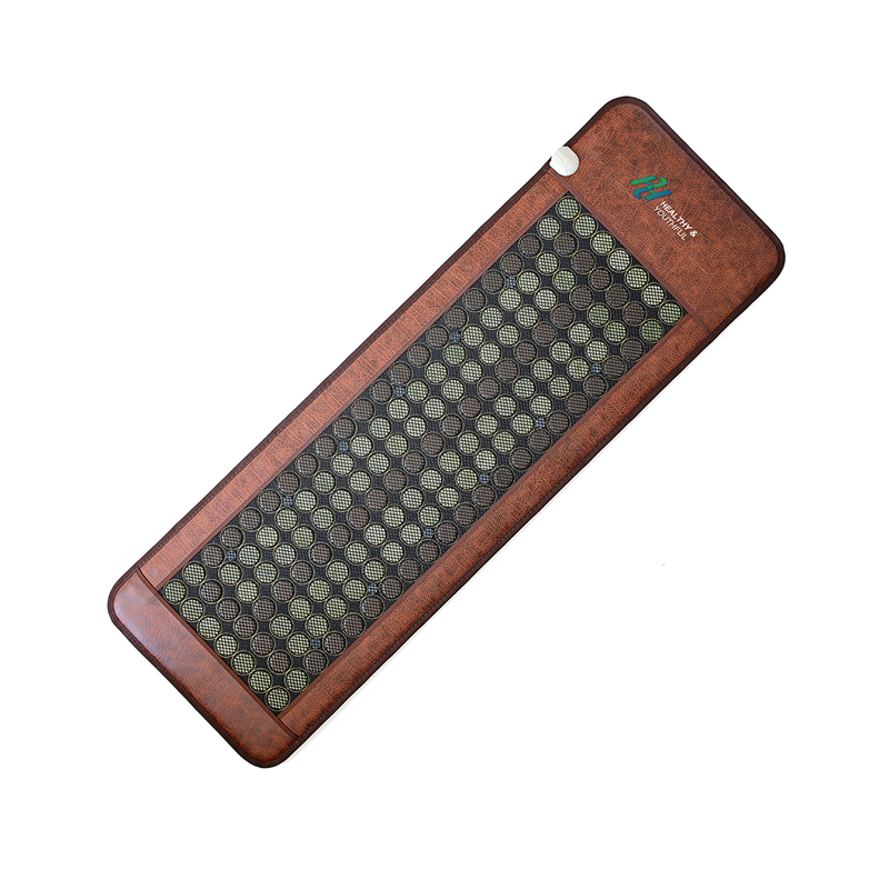 Negative Ion FIR Shiatsu Massage Mattress tourmaline Heating Pack Heat Pad With Jade Mesh Mat