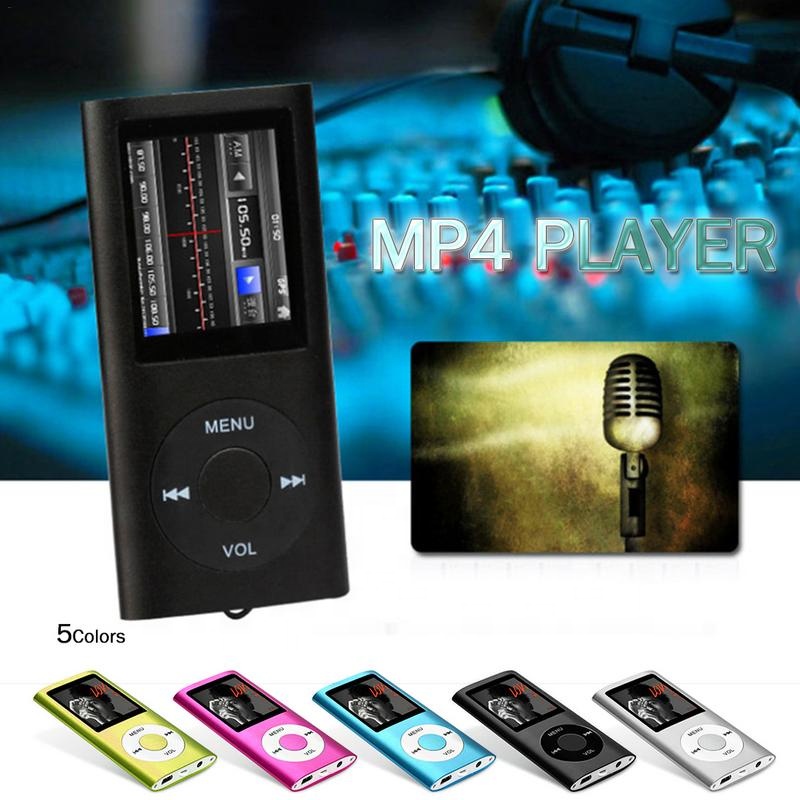 Новая модель oem цена рекламный подарок портативный usb мини mp3 mp4 плеер комплект с большим экраном