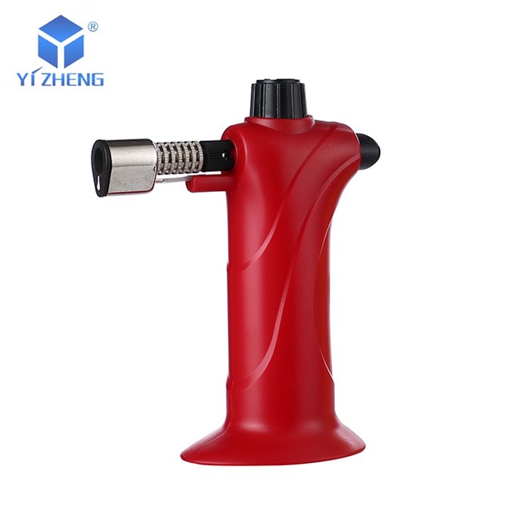 Micro refillable butane gas cooking blow kitchen torch lighter bbq gun