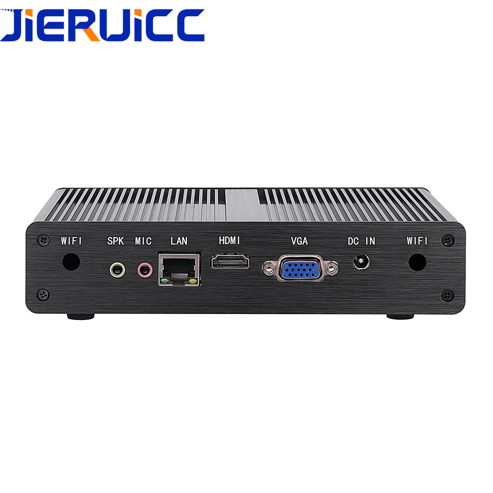 Intel четырехъядерный процессор J1900 безвентиляторный minipc htpc двойной дисплей поддерживает воспроизведение видео 1080 p vdi решение