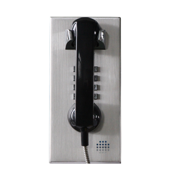 Inmate Public Telephone Prison Phone with Volume Control Feature Wall Mounted Telephone