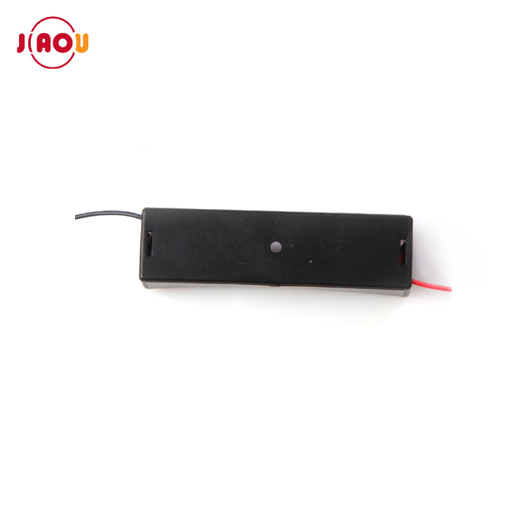 JIAOU 3,7 V 18650 Чехол-держатель для аккумулятора с проводами, 1 ячейка, коробка для аккумулятора
