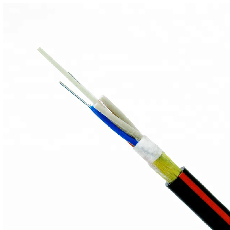 Наружный оптический кабель FTTH ADSS G652d, 12 / 24 ядра 100 / 200 / 400 м, 20 внешних диаметров кабеля ≥ 10, кевларовая пряжа CN;ZHE