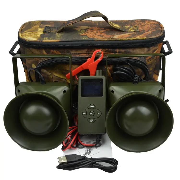 Electronic waterproof speaker multisound duck call MP3 player hunting bird caller