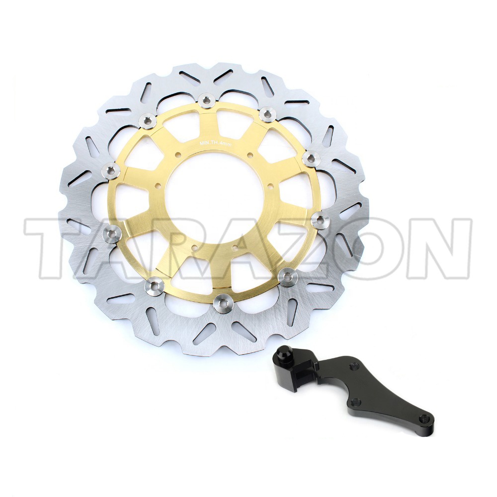 Oversize спереди тормозного диска ротора и кронштейн комплект для Honda CRF 250 450