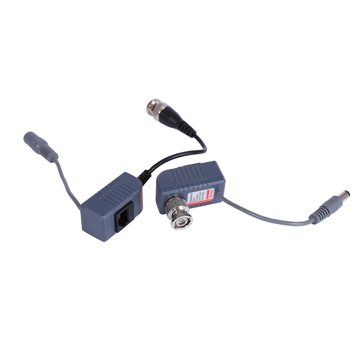 3 в 1 дизайн камеры видеонаблюдения системы bnc для rj45 balun конвертер одного канала видео балун HY-026-HD