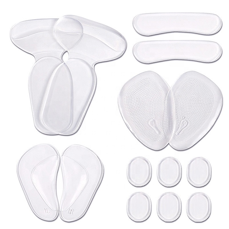 2020 Foot Care Sticky Pad Shoe Pad Of Pu Gel For Foot Stress Pain Relief At Metatarsal, Heel, Arch