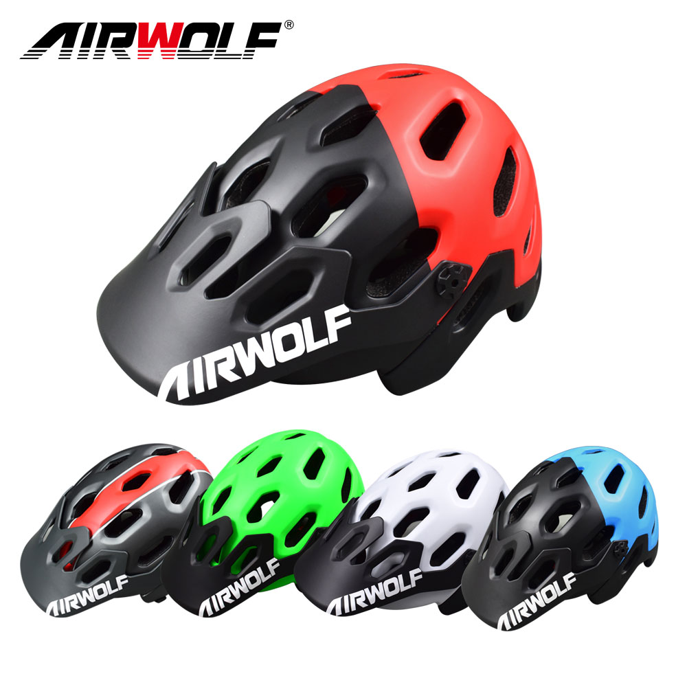 Airwolf Велоспорт Шлем Ветрозащитный прочный велосипедные шлемы для дороги горный велосипед