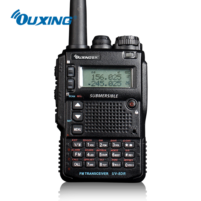 UV-8DR Ouxing 5 Вт 128 канальная портативная рация диапазон 10 км