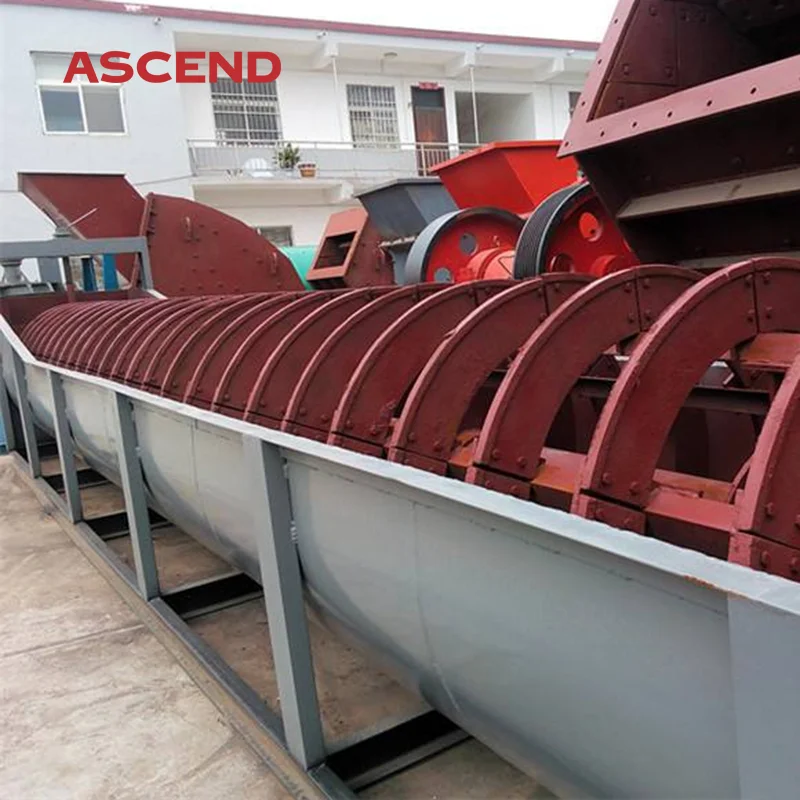 Mining mineral ore ball mill customized spiral classifier separator machine for gold, copper and lead and zinc ore