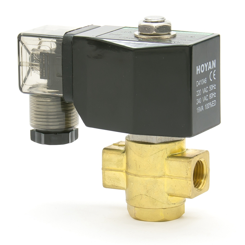1/8 "1/4" 1/2 дюйма 24v 220v 2-vias agua valvula de solenoide