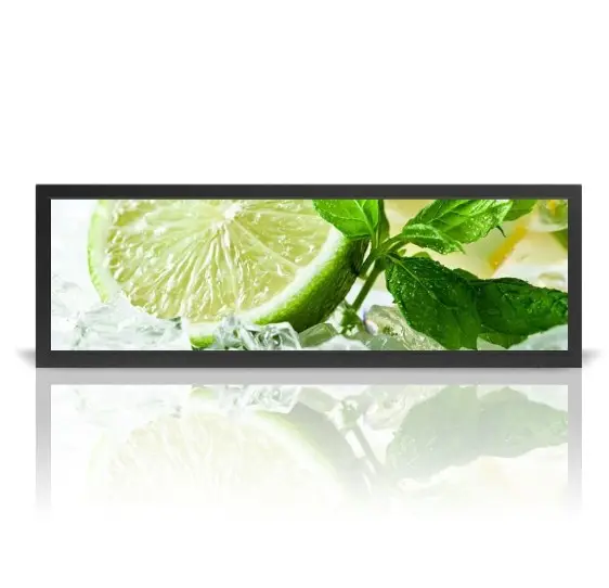 Original Ultra long LCD display screen high brightness advertising player