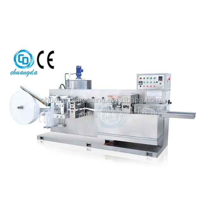 Baby Wet Wipes Wet Tissue  Folding and Cutting Machine