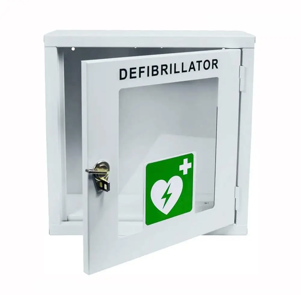 Металлический настенный кронштейн для телевизора с тревогой аварийный AED дефибриллятор, AED чехол
