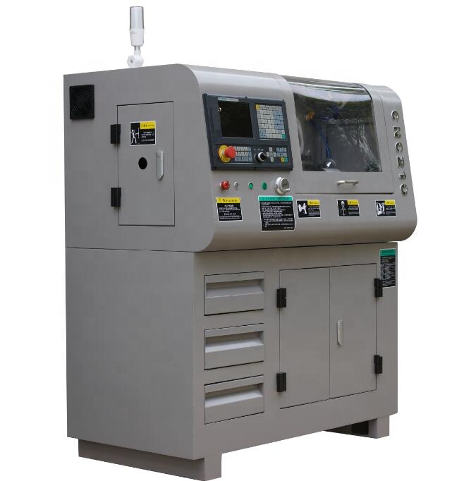 CNC210 мини токарный станок с ЧПУ для хобби и школьного образования