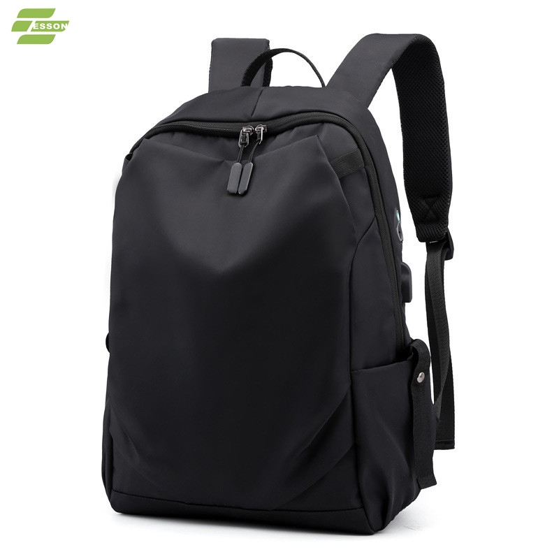 College Students backpack waterproof fashion laptop bag with USB charger bags