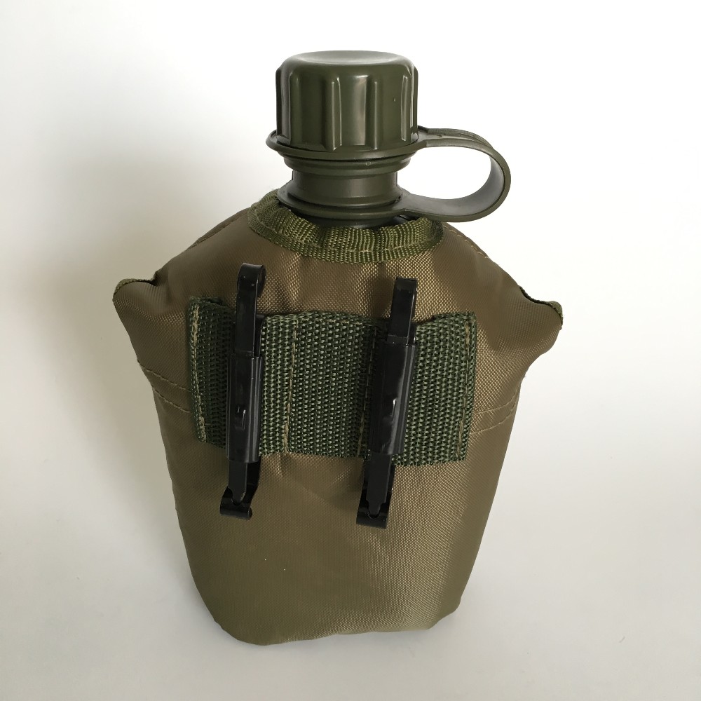 Американская военная бутылка для обеда, армейская бутылка для воды из полиэтилена