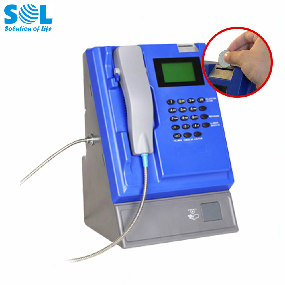 Монеты Payphone товары настольных Sim карты Gsm беспроводной телефон