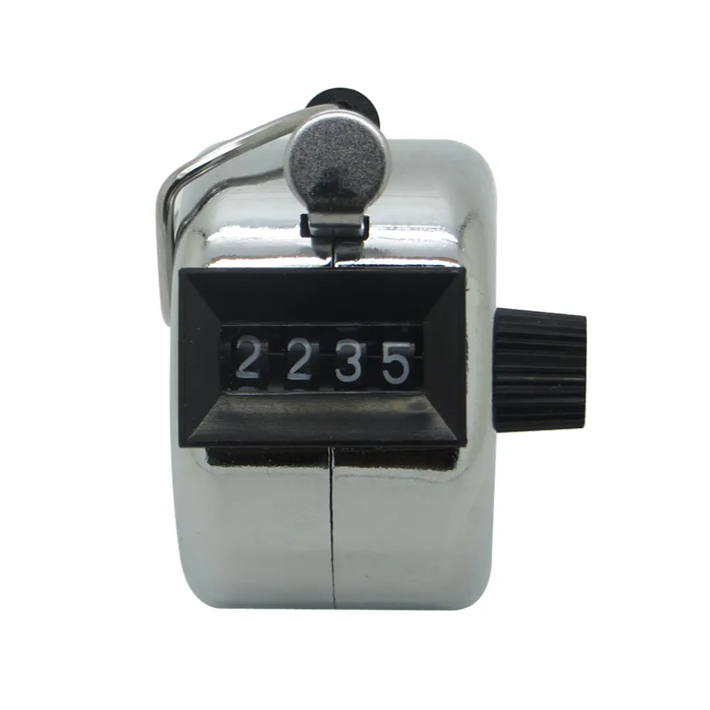 Silver Stainless Metal Golf Tally Counter
