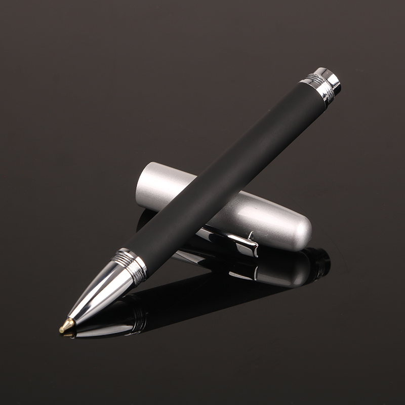 2020 Full Metal roller ball Pen Medium 0.5mm refill Gold Clip Black/ Sliver/ Matte rollerball Pen