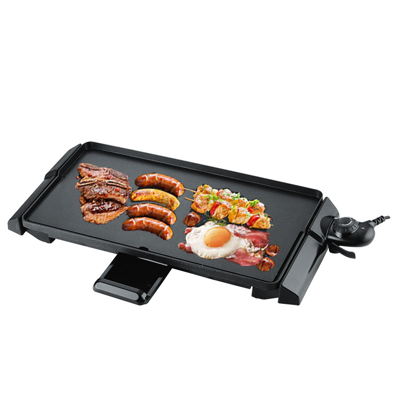 2000W Plancha Barbecue With Lava Rock Grill Machine Electric