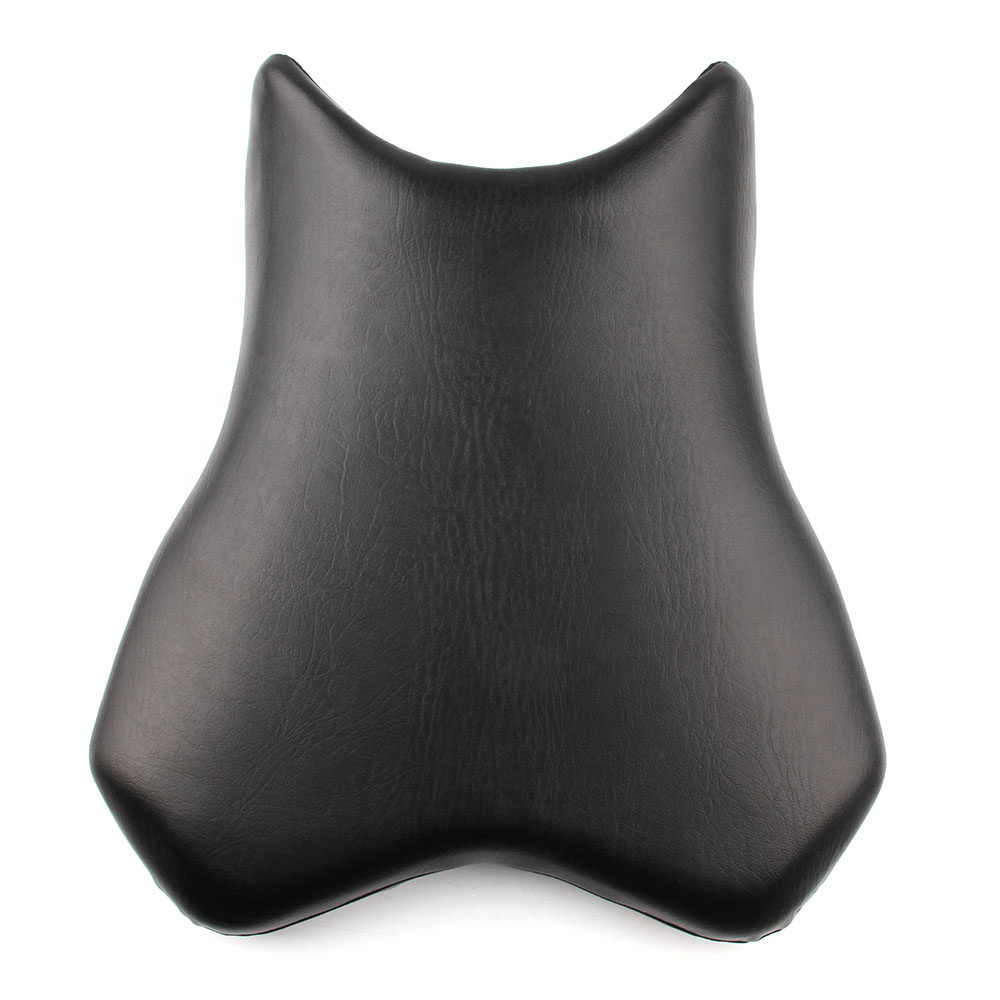 Motorcycle Leather Pillow Front Seat Cover Cushion Rider For Yamaha YZF600 YZF-R6 2006 2007