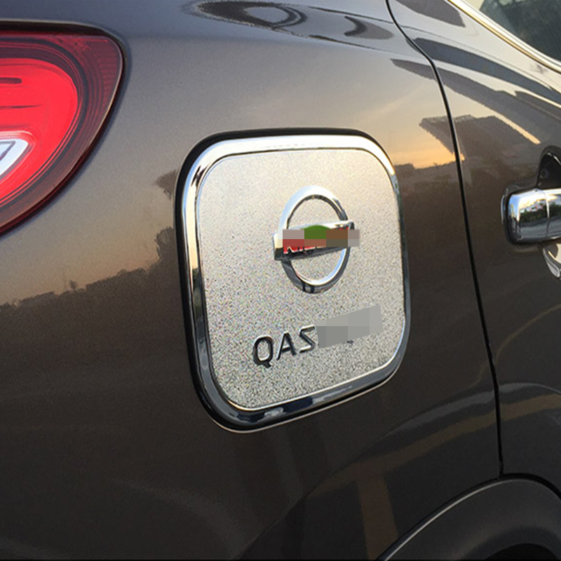 Car Styling Car Stainless Steel Fuel Tank Cover Gas Tank Cover Trim For Nissan Qashqai 2016 2017 2018 Accessories