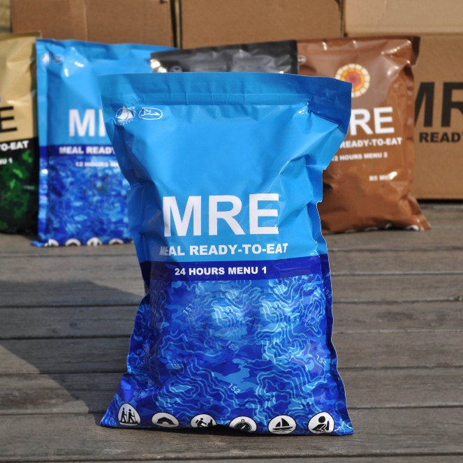 24 часа в сутки готовая еда для еды MRE