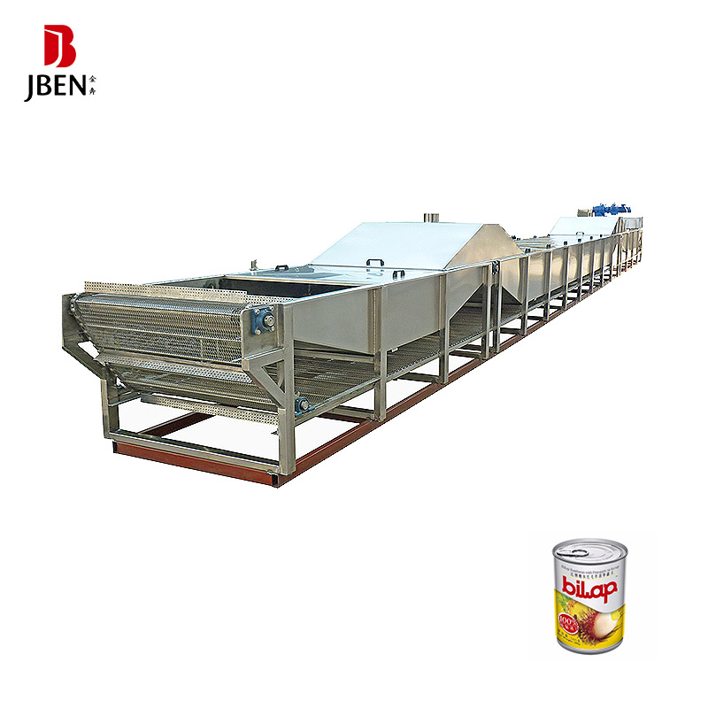 Continuous steam pasteurization machine