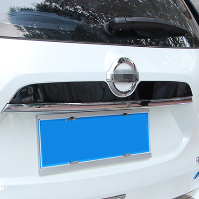Стайлинг автомобиля для Nissan X-TRAIL 2014 2015 защита внешнего заднего бампера из нержавеющей стали противоскользящая пластина крышка отделка украшение