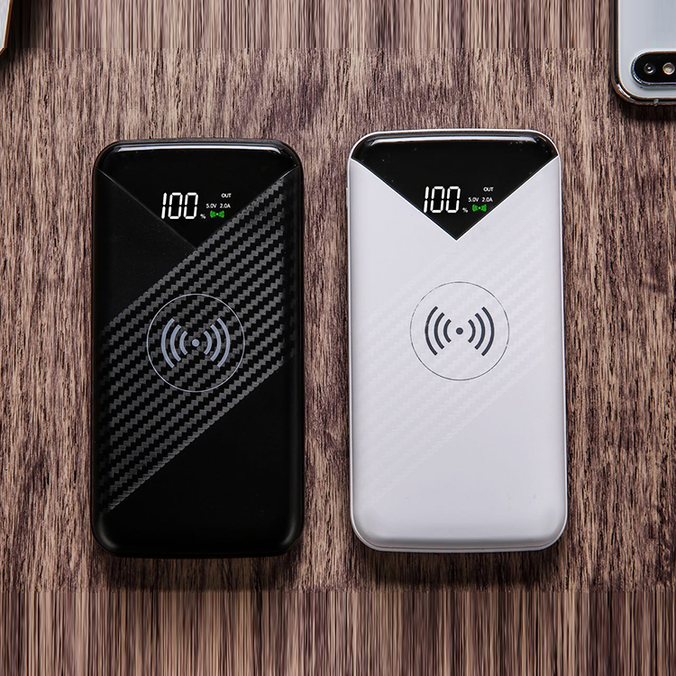 Портативное беспроводное зарядное устройство 20000 Mha Usb C Power Bank
