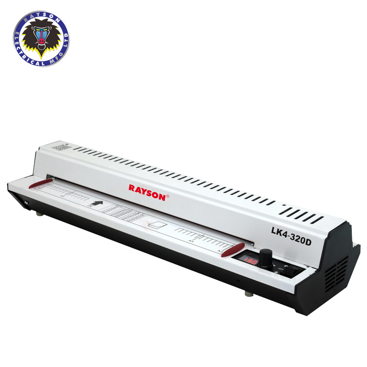 RAYSON LK4-320D рулонный ламинатор с подогревом, настольный фотоламинатор